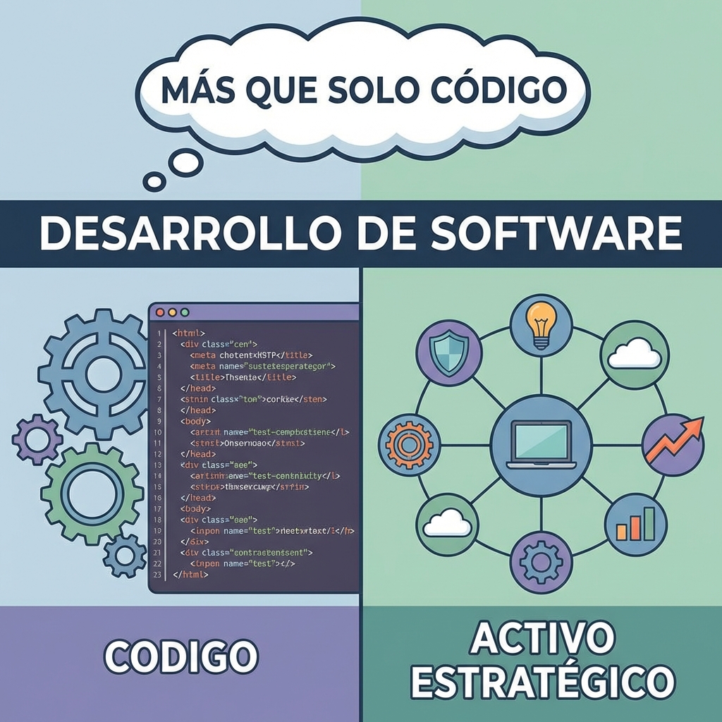 1. El desarrollo de software como activo estratégico, no solo como código
