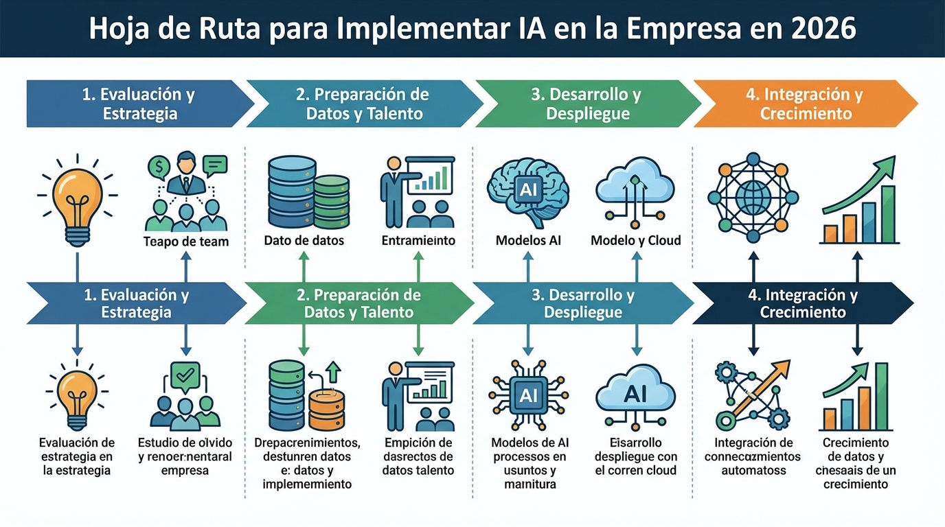 3. Hoja de Ruta para Implementar IA en la Empresa en 2026