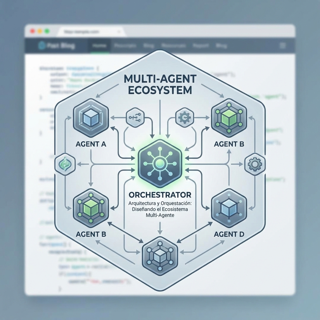 Arquitectura y Orquestación: Diseñando el Ecosistema Multi-Agente