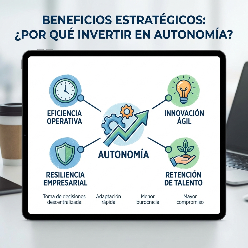 Beneficios estratégicos: ¿Por qué invertir en autonomía?